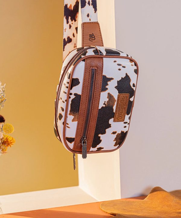 Wrangler Cow Print Belt Bag Online now - Image 3