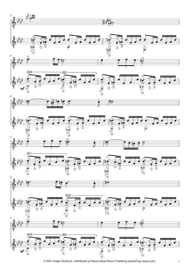 Srdjan Bulatović: Concentration – for two guitars (NXP088) Discount - Image 3
