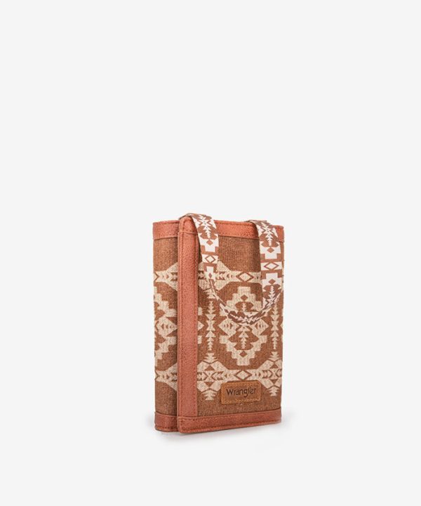 Wrangler Aztec Print Bi-fold Phone Case Supply - Image 5