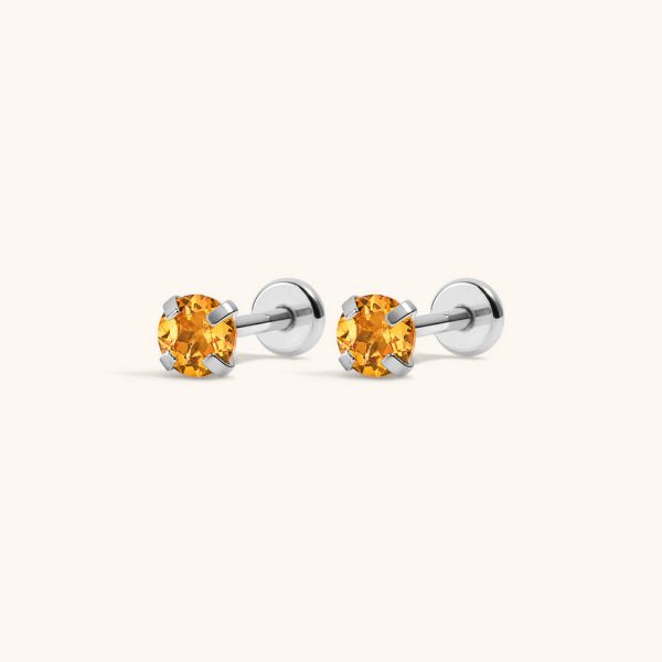 Citrine Nap Earrings Online - Image 4
