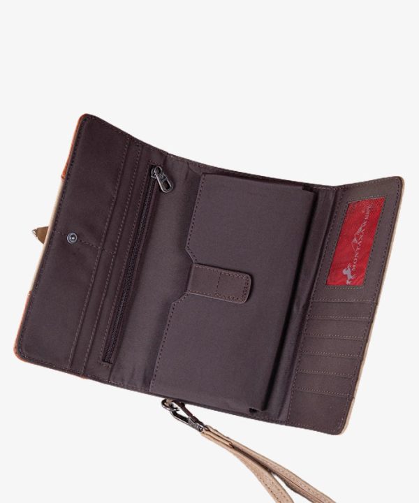 Montana West Floral Embroidered Buckle Wallet Hot on Sale - Image 3