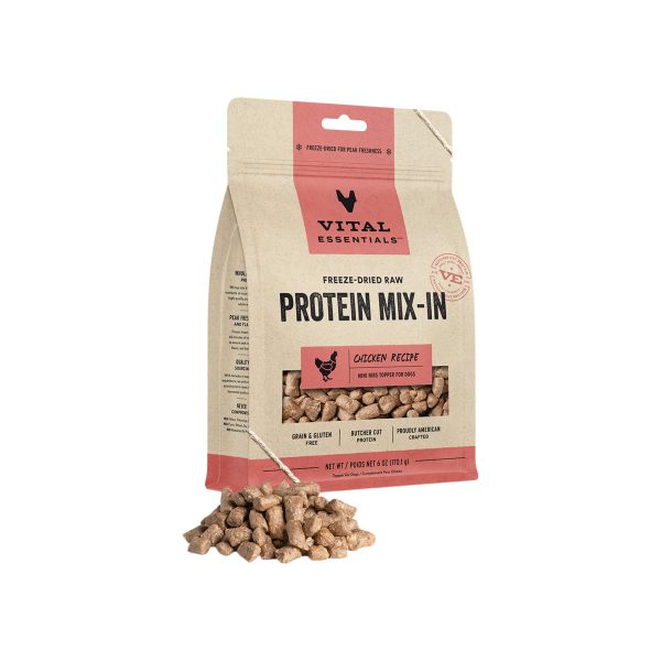 Vital Essentials Freeze-Dried Raw Protein Mix-In Mini Nibs for Dogs Online - Image 2