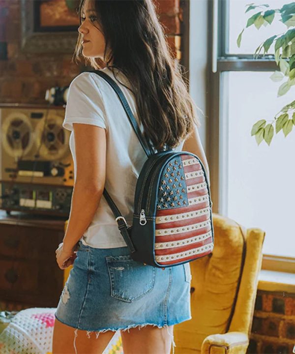 Montana West American Pride Concealed Carry Backpack Hot on Sale - Image 3
