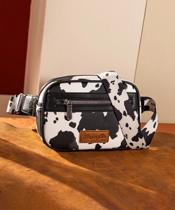 Wrangler Cow Print Belt Bag Online now - Image 4