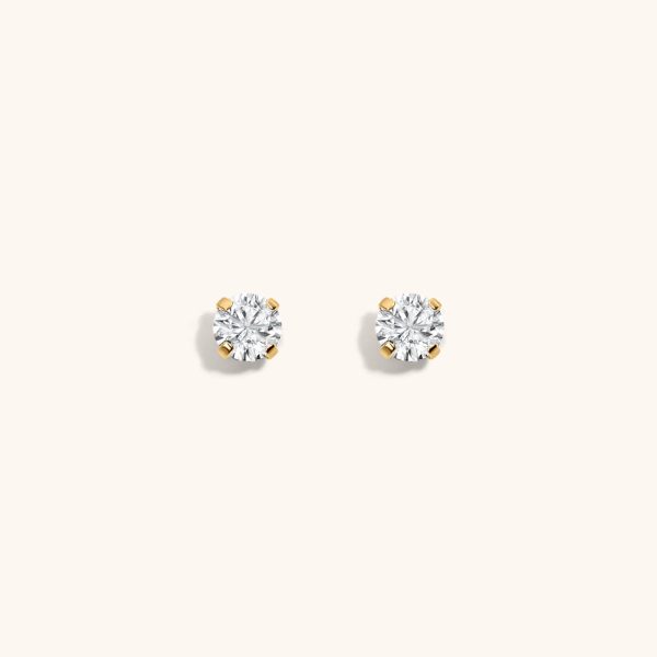 Celestial Crystal Studs in Titanium For Sale - Image 5