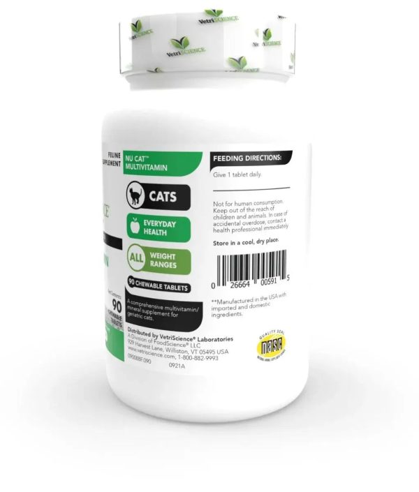 VetriScience Nu-Cat Multi-Vitamin Cat Supplement Online Sale - Image 4