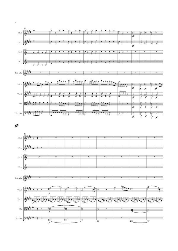 Rodolphe Kreutzer: Violin Concerto No. 3 in E major – full score (NXP020) For Sale - Image 2