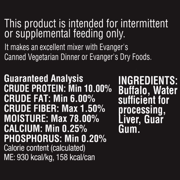 Evanger s Grain-Free Meat Wet Canned Dog & Cat Food Cheap - Image 4