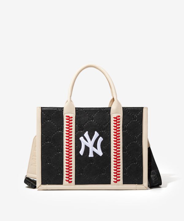 MLB New York Yankees Baseball Stitched Tote Bag For Cheap
