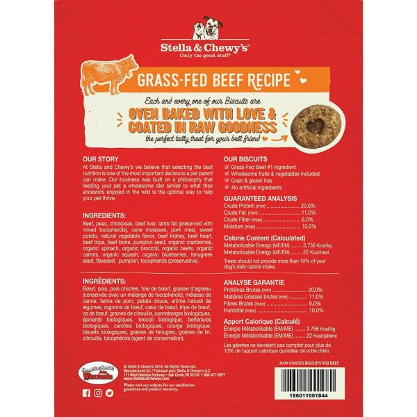 Stella & Chewy s Raw Coated Biscuit Freeze Dried Dog Treat Sale - Image 2