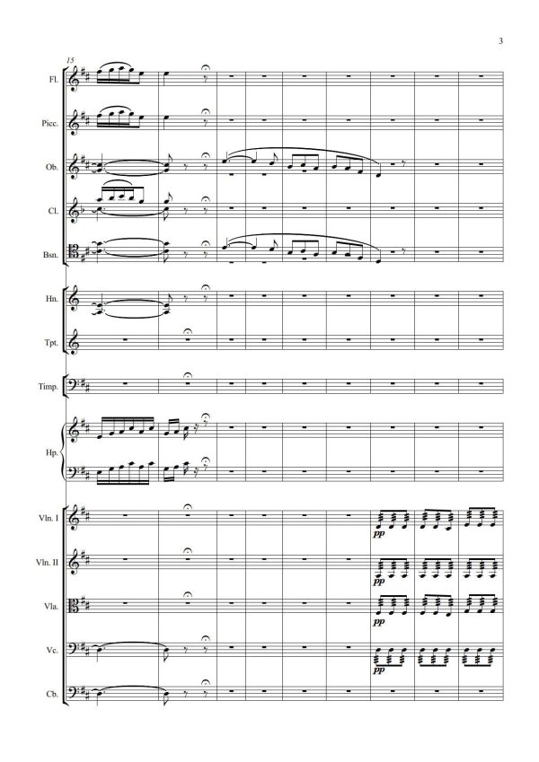 Daniel François Esprit Auber:  Leocadie - Overture (NXP061) Supply - Image 3