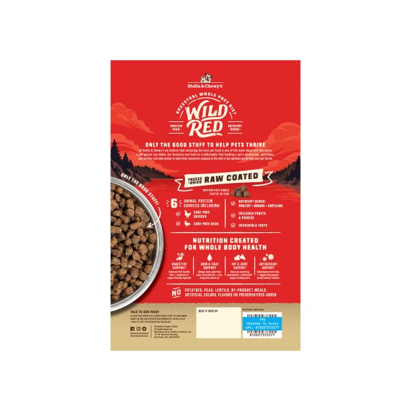 Stella & Chewy s Wild Red Raw Coated Wholesome Grains Dry Dog Food Hot on Sale - Image 5