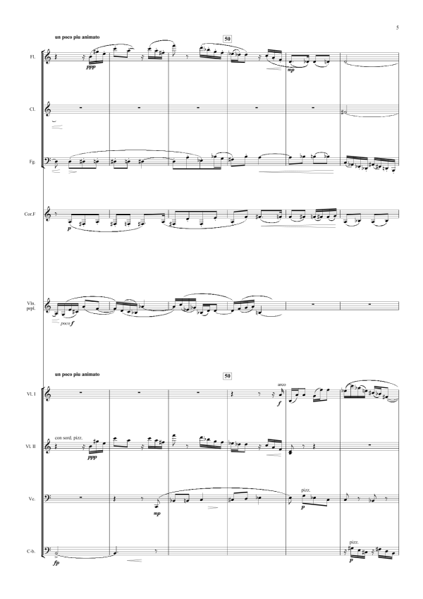 Alban Berg: Violin Concerto (arr. for String Quintet & Wind Quintet) (AEGC2) Supply - Image 5