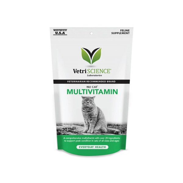 VetriScience Nu-Cat Multi-Vitamin Cat Supplement Online Sale - Image 2