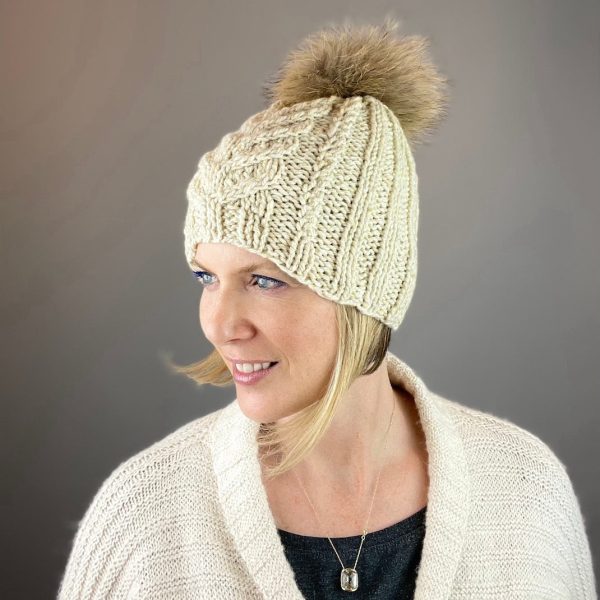 French Staghorn Hat Knitting Kit | Soft Donegal Chunky & Knitting Pattern (#377) Sale - Image 5