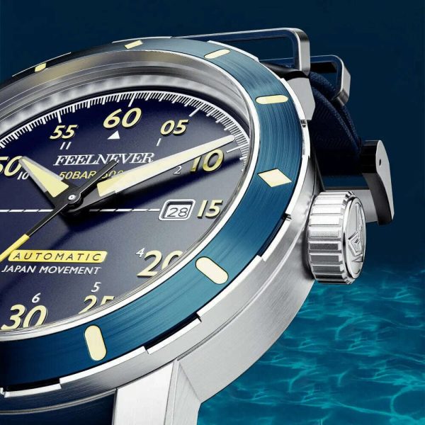 2024 New Men Watch Automatic Mechanical Wristwatch Sapphire Diver Watch 500M Waterproof Diving Sports Watches Men Reloj Hombre Supply - Image 3